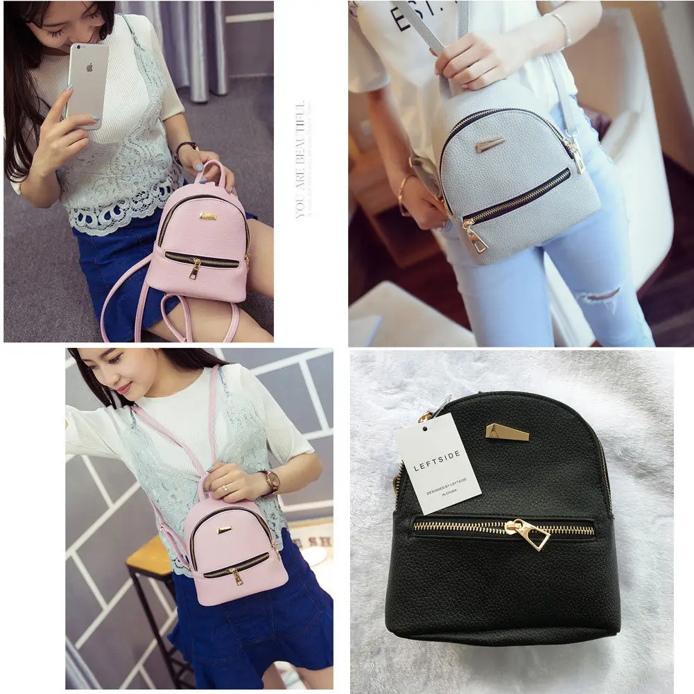 Fashion Women Leather Backpacks Mini Travel Rucksack Backpacks School Bag Women Girl Bags
Fashion Women Leather Backpacks Mini Travel Rucksack Backpacks School Bag Women Girl Bags