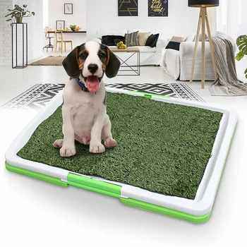 Indoor Pet Dog Cat Grass Toilet Large Pet Cleaning Tray Holder Pad Mat Training Toilet Wee Loo Urine Easy Cleaning Supplies
Indoor Pet Dog Cat Grass Toilet Large Pet Cleaning Tray Holder Pad Mat Training Toilet Wee Loo Urine Easy Cleaning Supplies