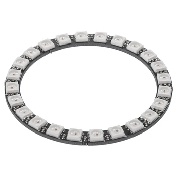 Smart Full-color LED RGB Ring WS2812 RGB Lamp Ring 5050 Development Board 24
Smart Full-color LED RGB Ring WS2812 RGB Lamp Ring 5050 Development Board 24