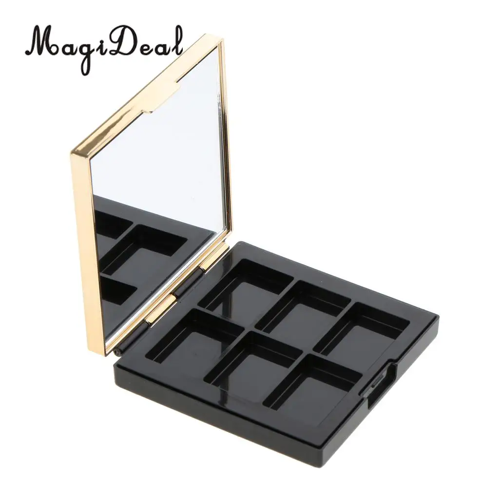 ABS Empty Palette Box DIY Eyeshadow Eye Shadow Pigment Palette Powder Blush Makeup Case with Mirror
ABS Empty Palette Box DIY Eyeshadow Eye Shadow Pigment Palette Powder Blush Makeup Case with Mirror