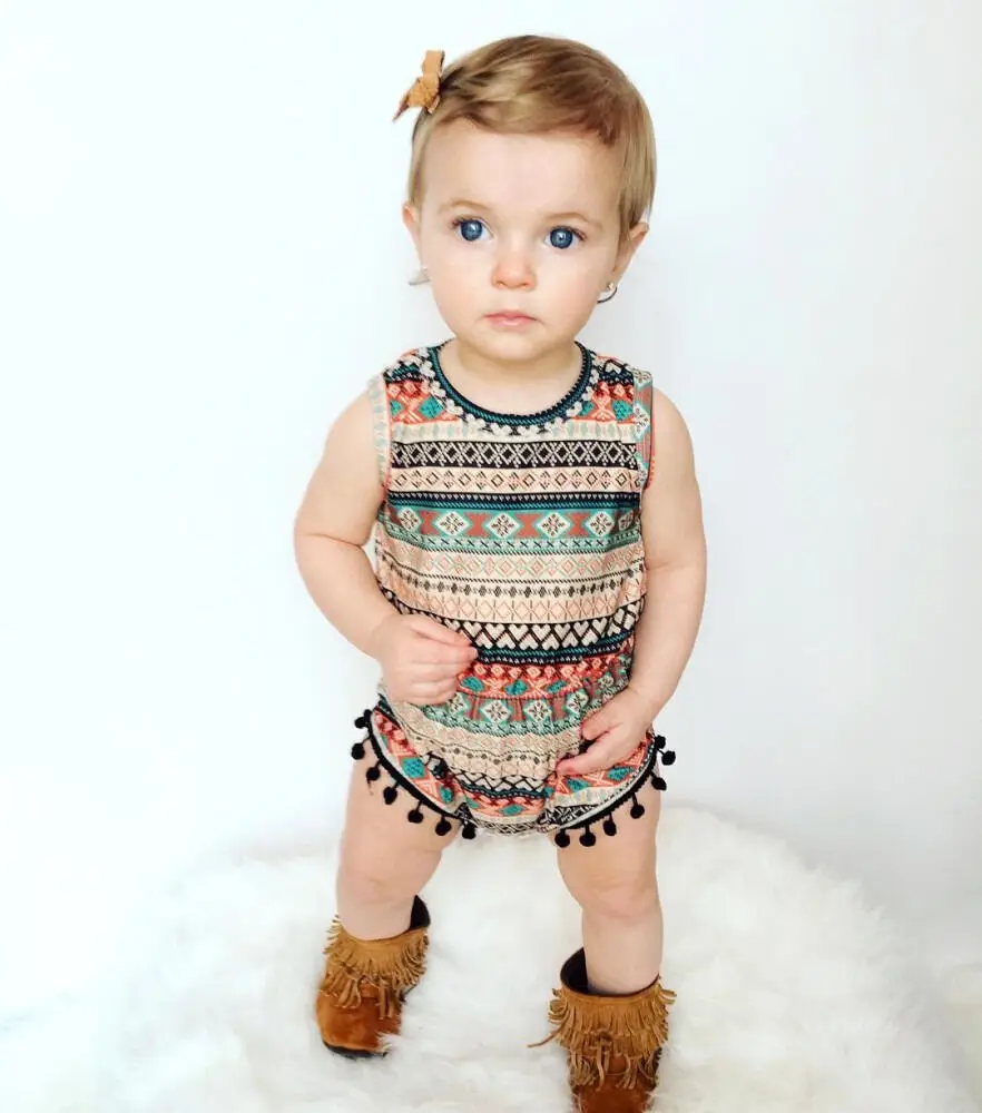 Sleeveless Baby Girls Rompers with Headband
Sleeveless Baby Girls Rompers with Headband