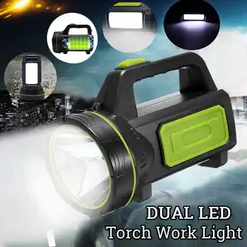 Handheld Light Rechargeable LED Flashlight Spotlight Lantern Searchlight Handheld Portable Flashlight for Outdoor Camping Travel
Handheld Light Rechargeable LED Flashlight Spotlight Lantern Searchlight Handheld Portable Flashlight for Outdoor Camping Travel
