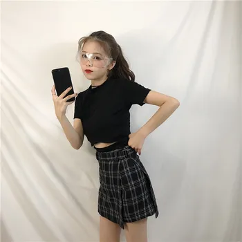 2019 Summer Women High Waist A-Line Skirt Empire Casual Fashion Plaid Mini Skirt
2019 Summer Women High Waist A-Line Skirt Empire Casual Fashion Plaid Mini Skirt