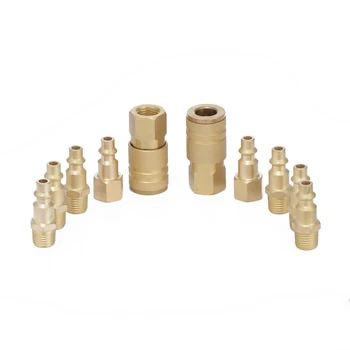 10pcs Pneumatic Quick Release Coupler Set 1/4'' NPT Air Hose Connector Fitting Tool
10pcs Pneumatic Quick Release Coupler Set 1/4'' NPT Air Hose Connector Fitting Tool