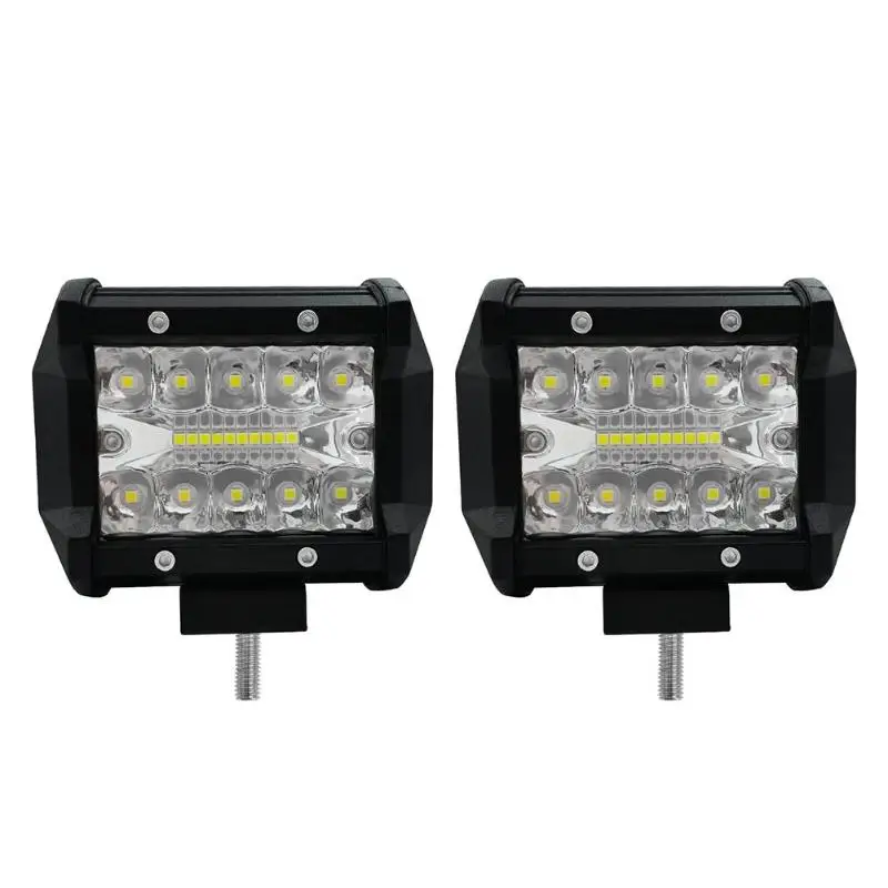 2pcs 4 Inch 120W LED Work Light Bar IP68 Waterproof for Work Driving Offroad Boat Car Tractor Truck 4x4 SUV ATV 12V 24V
2pcs 4 Inch 120W LED Work Light Bar IP68 Waterproof for Work Driving Offroad Boat Car Tractor Truck 4x4 SUV ATV 12V 24V