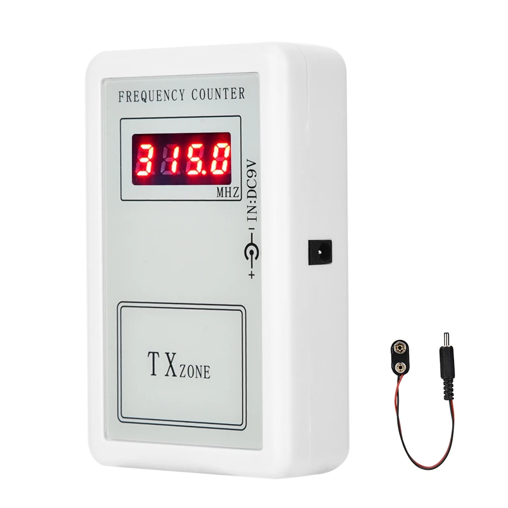 Handheld Wireless Remote Control Frequency Tester 250-450 MHZ Frequency Meter Counter Tester Tools
Handheld Wireless Remote Control Frequency Tester 250-450 MHZ Frequency Meter Counter Tester Tools