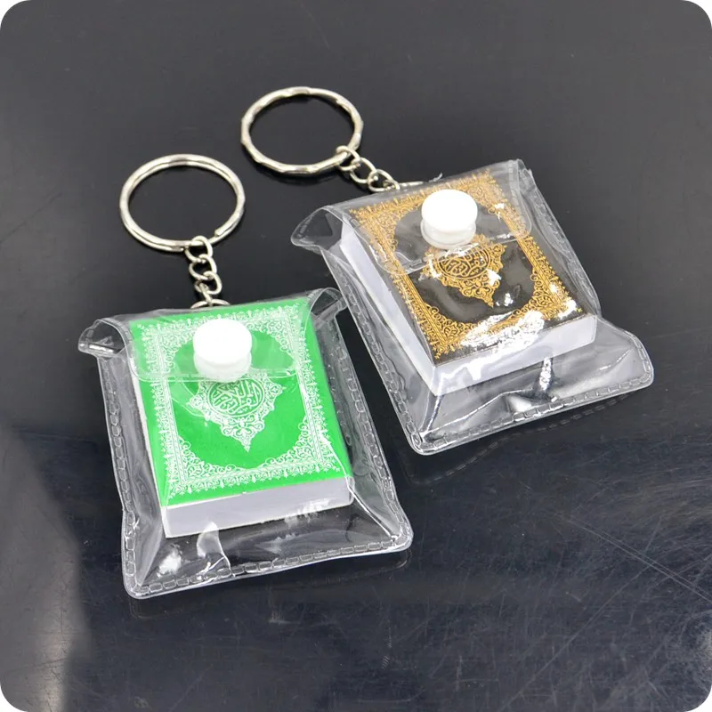 Mini Arabic language Koran Quran Islam Muslim ALLAH real paper can read Pendant Key Chains Fashion Religious jewelry
Mini Arabic language Koran Quran Islam Muslim ALLAH real paper can read Pendant Key Chains Fashion Religious jewelry