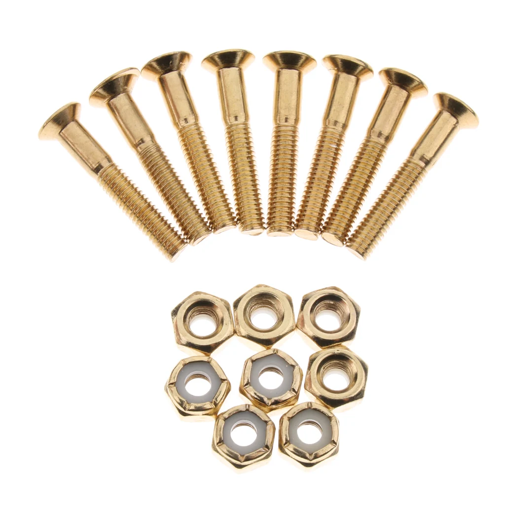 Skateboard Screws Nuts Bolts Set Hardware for Longboard Deck Mounting Tool Men Women Outdoor Skateboarding
Skateboard Screws Nuts Bolts Set Hardware for Longboard Deck Mounting Tool Men Women Outdoor Skateboarding