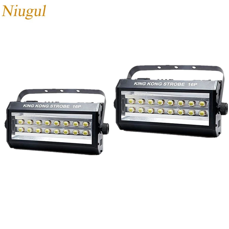 2pcs/lot 400W LED Strobe Light 16pcs Leds White Effect Flash Stage Lighting DJ Disco Nightclub Bar Party Show DMX512 Stroboscope
2pcs/lot 400W LED Strobe Light 16pcs Leds White Effect Flash Stage Lighting DJ Disco Nightclub Bar Party Show DMX512 Stroboscope