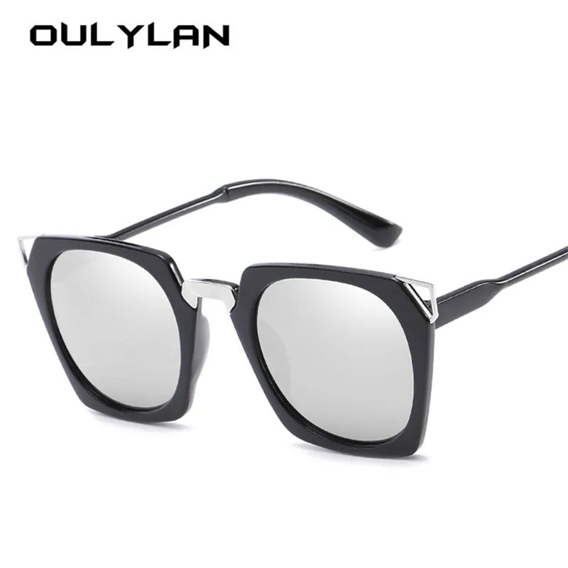 Oulylan Cat Eye Sunglasses Women 90s Fashion Rectangle Sun Glasses Female Vintage Design Cateyes Sunglasses Silver pink Eyewear
Oulylan Cat Eye Sunglasses Women 90s Fashion Rectangle Sun Glasses Female Vintage Design Cateyes Sunglasses Silver pink Eyewear