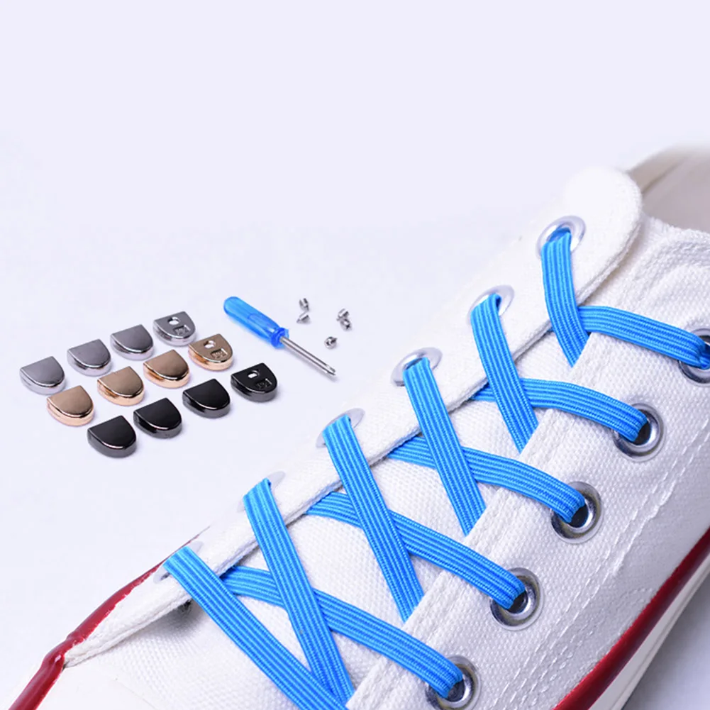 Portable Solid No Tie Quick Easy Sports Shoelaces For Sneakers 100cm Elastic Polyester Outdoor Lazy Shoelaces Strings Cordones
Portable Solid No Tie Quick Easy Sports Shoelaces For Sneakers 100cm Elastic Polyester Outdoor Lazy Shoelaces Strings Cordones