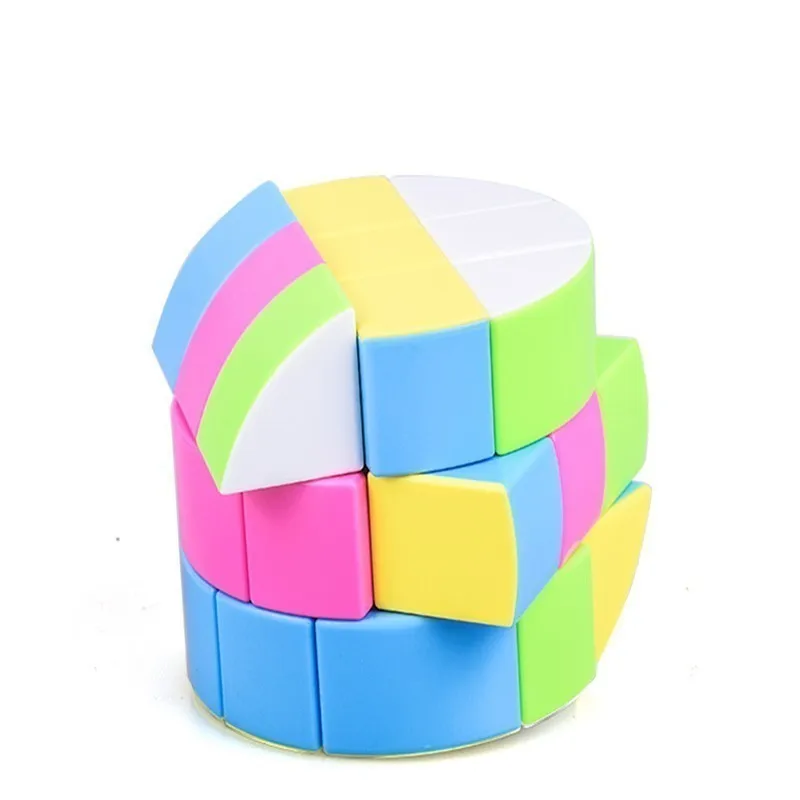 Three Steps Magic Cubes Professional 3x3x3 Cylindrical Speed Twist Puzzle Educational Toys For Children Gift 6.8cm Cube
Three Steps Magic Cubes Professional 3x3x3 Cylindrical Speed Twist Puzzle Educational Toys For Children Gift 6.8cm Cube