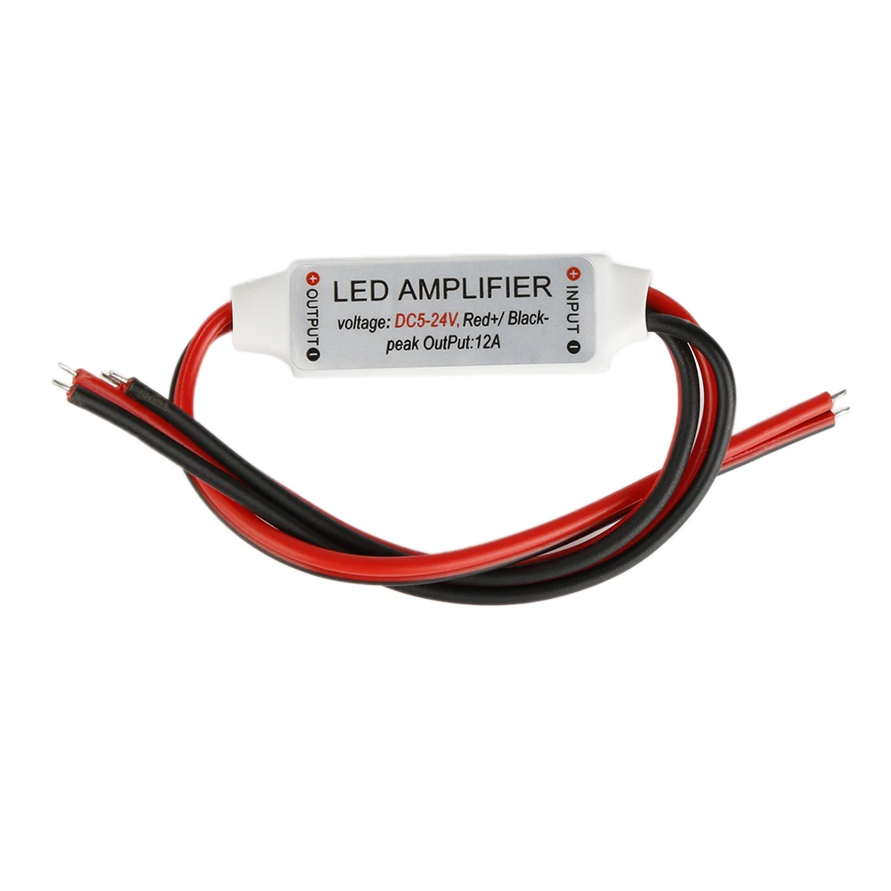 3 Channel Mini Amplifier LED Light Signal Control Single Color LED Amplifier Controler Wireless Signal Amplifier with Power Cord
3 Channel Mini Amplifier LED Light Signal Control Single Color LED Amplifier Controler Wireless Signal Amplifier with Power Cord