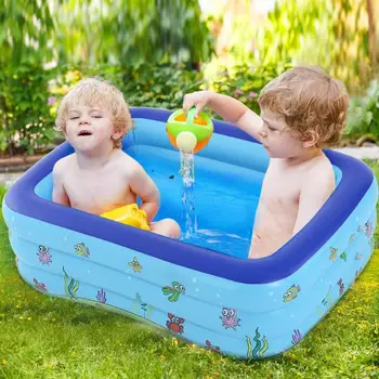 Inflatable Baby Swim Tubs Summer Newborn Baby Bath Water Play Toys Children Thickening Bathtub Bucket Portable Swimming Pool
Inflatable Baby Swim Tubs Summer Newborn Baby Bath Water Play Toys Children Thickening Bathtub Bucket Portable Swimming Pool