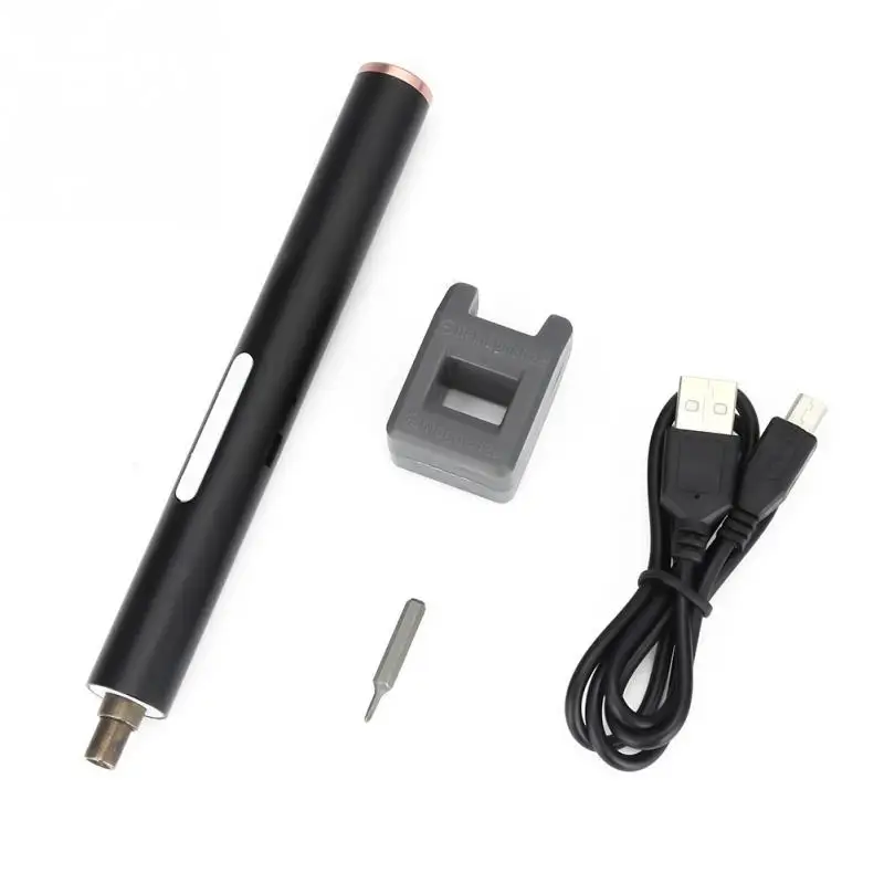 Handhold Screwdriver USB Electric Screwdriver Lithium Battery Rechargeable Multi-function Set for Mobile Phone
Handhold Screwdriver USB Electric Screwdriver Lithium Battery Rechargeable Multi-function Set for Mobile Phone
