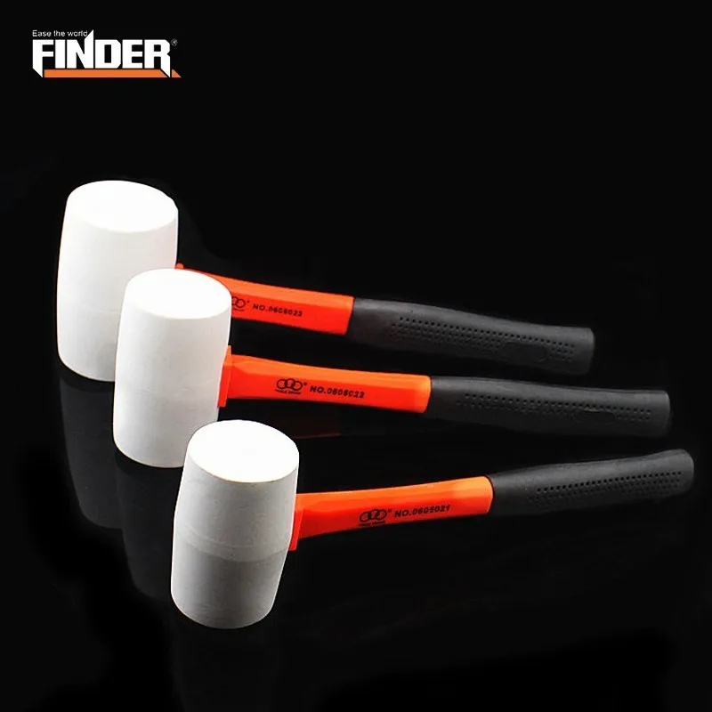 FINDER Rubber Hammer With Steel Pipe Anti-slip Handle For Ceramic Tile Installation Works Tiling Tools Kit Woodwork Plumbing
FINDER Rubber Hammer With Steel Pipe Anti-slip Handle For Ceramic Tile Installation Works Tiling Tools Kit Woodwork Plumbing