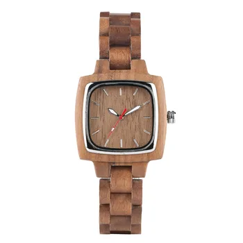 Timekeeper Brown Quartz Watch Women Watches Brand Luxury Square Handmade Wood Watch for Woman Leisure Best Gift Wooden Watch
Timekeeper Brown Quartz Watch Women Watches Brand Luxury Square Handmade Wood Watch for Woman Leisure Best Gift Wooden Watch
