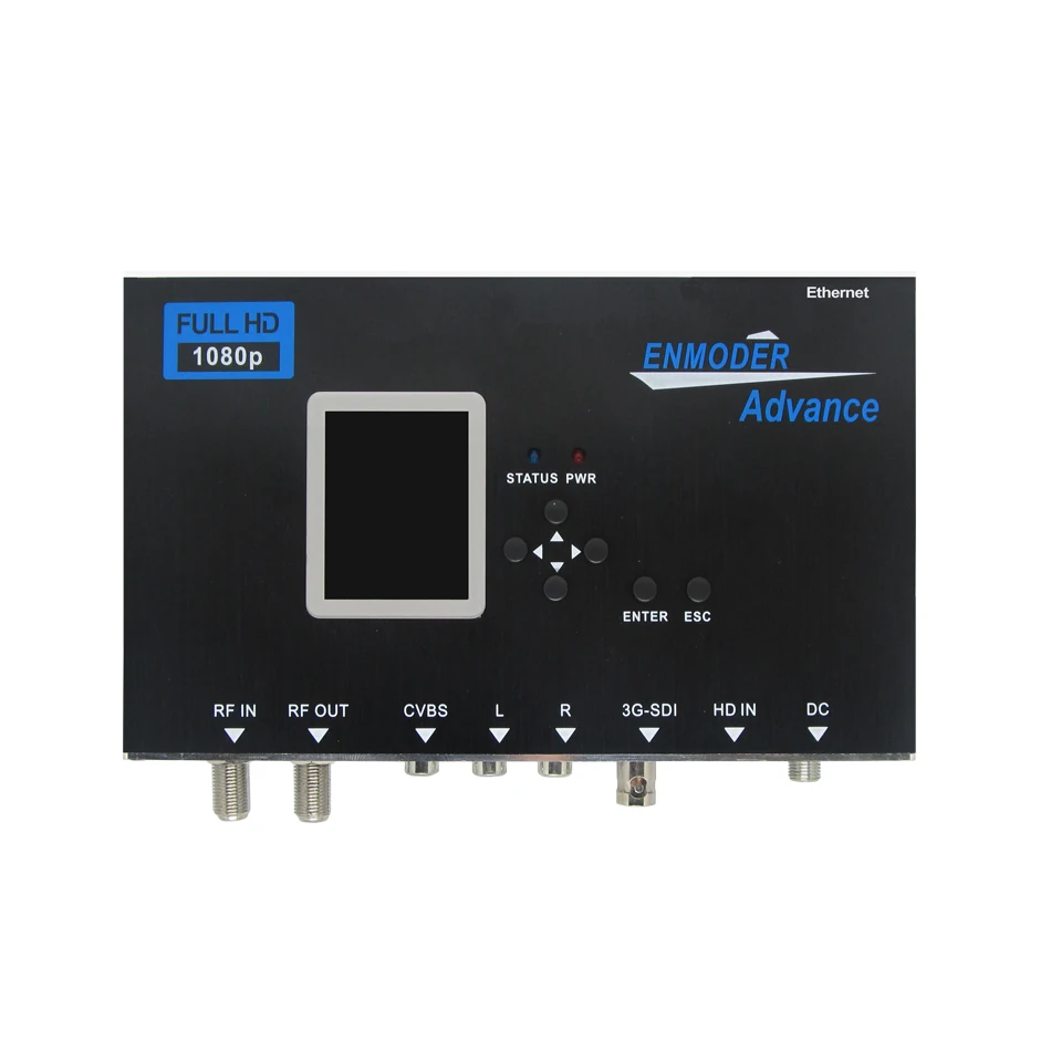 HDMI AV SDI 3in1 to ISDB-T digital Encoder Modulator SDI 1 Route 1080P RF Transmitter EMB285I
HDMI AV SDI 3in1 to ISDB-T digital Encoder Modulator SDI 1 Route 1080P RF Transmitter EMB285I