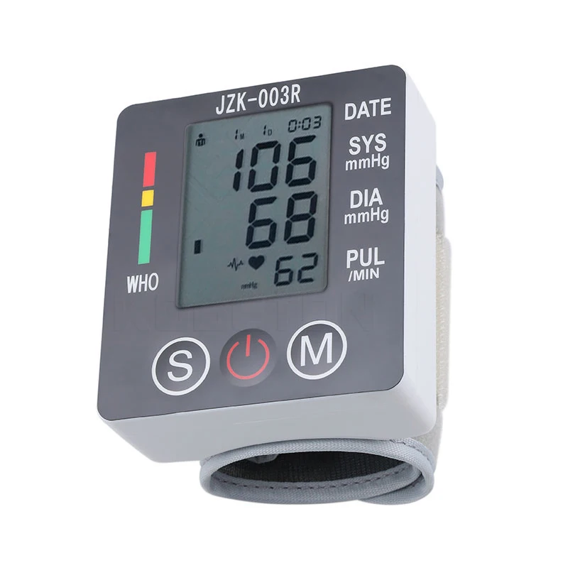 Wrist Portable Blood Pressure Monitor English Digital Automatic Sphygmomanometer Smart Medical Machine Measure Pulse Monitor
Wrist Portable Blood Pressure Monitor English Digital Automatic Sphygmomanometer Smart Medical Machine Measure Pulse Monitor