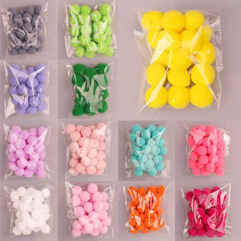 Hot Sale Hairball material Manual DIY Child 1Pack 15mm DIY material Head flower plush ball Colorful Ball
Hot Sale Hairball material Manual DIY Child 1Pack 15mm DIY material Head flower plush ball Colorful Ball