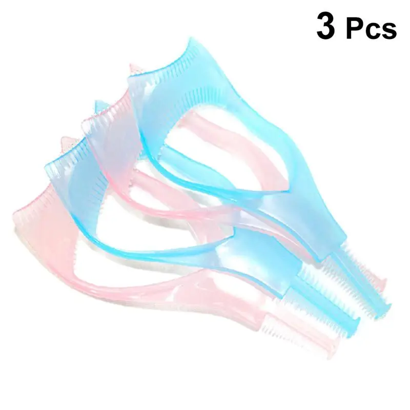 3pcs 3 in 1 Mascara Applicator Guide Tool Eyelash Comb Makeup Plastic Curler Beauty Tool (Random Color)
3pcs 3 in 1 Mascara Applicator Guide Tool Eyelash Comb Makeup Plastic Curler Beauty Tool (Random Color)