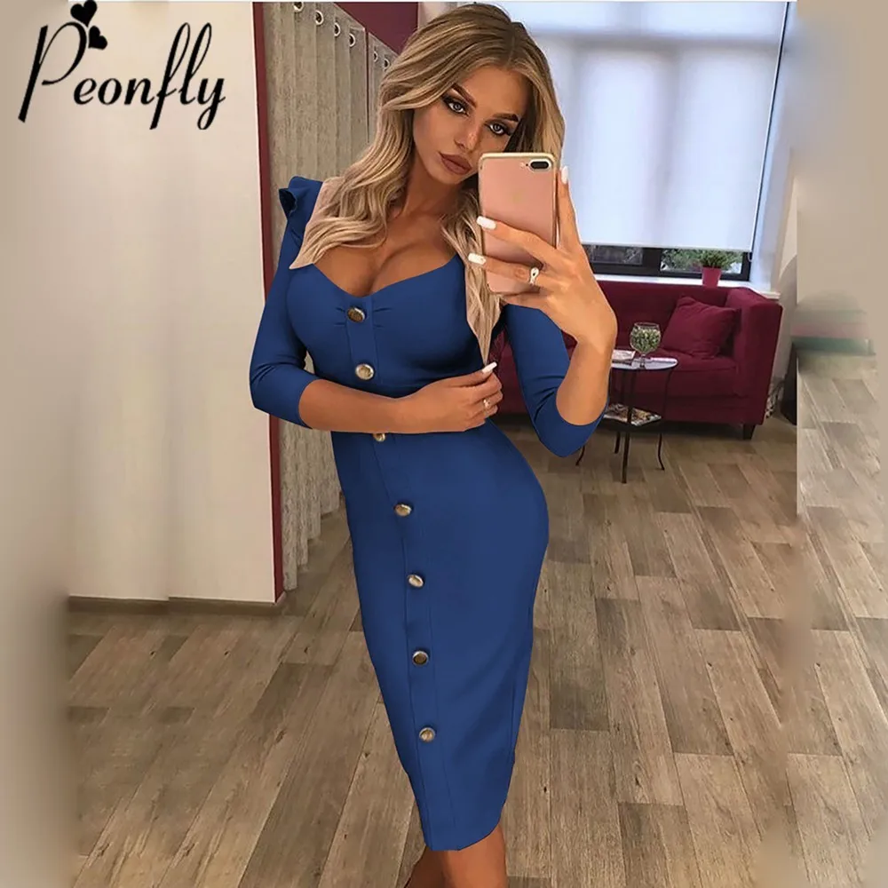 PEONFLY Spring Dress 2019 New Fashion Women Casual Knitting Bodycon Sexy Club Dress Party Wear Dresses
PEONFLY Spring Dress 2019 New Fashion Women Casual Knitting Bodycon Sexy Club Dress Party Wear Dresses