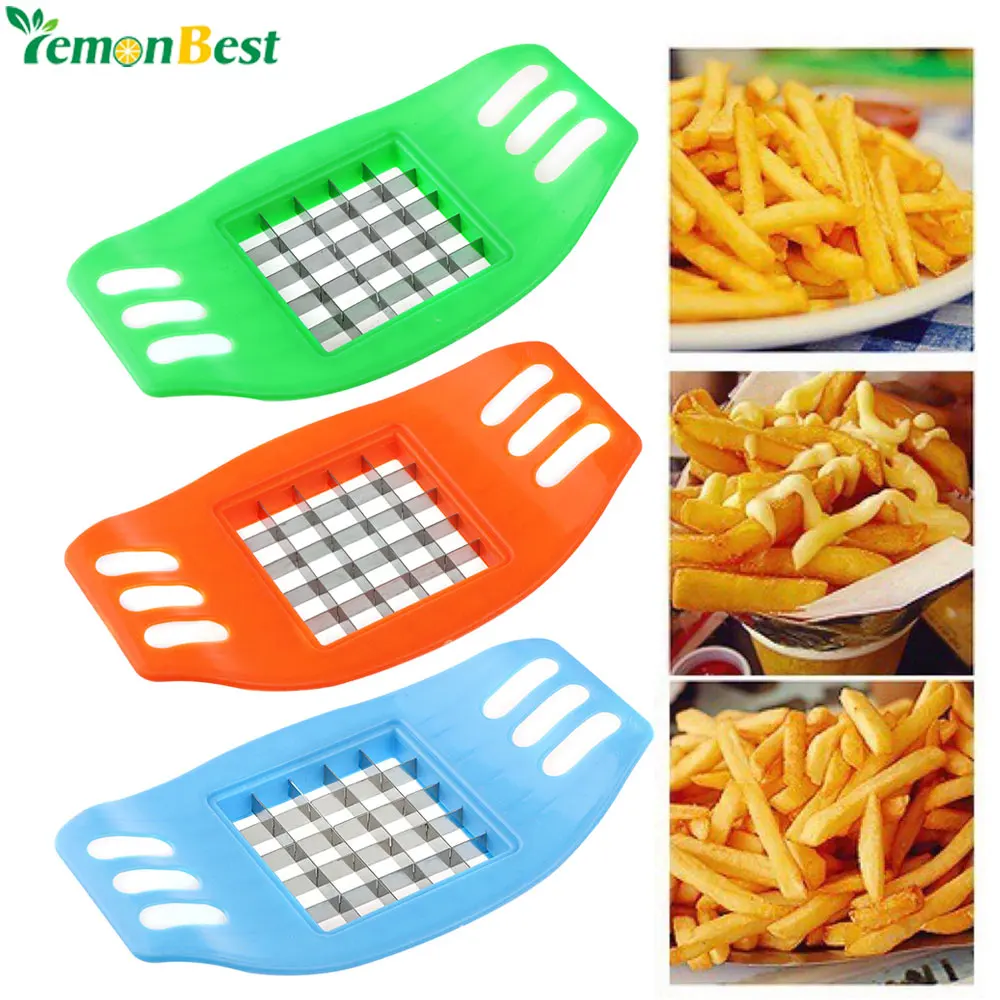 Potato Chips Cutter Stainless Steel Vegetable Square Slicer Cutting Device Cut Fries Kitchen Tool For French Fry Cutters 1Pcs
Potato Chips Cutter Stainless Steel Vegetable Square Slicer Cutting Device Cut Fries Kitchen Tool For French Fry Cutters 1Pcs