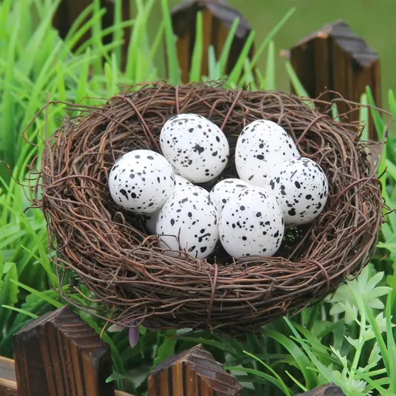 Simulation Foam Bird Eggs Mini Artificial Quail Egg Model Toy Creative Easter Decor for Home Garden
Simulation Foam Bird Eggs Mini Artificial Quail Egg Model Toy Creative Easter Decor for Home Garden