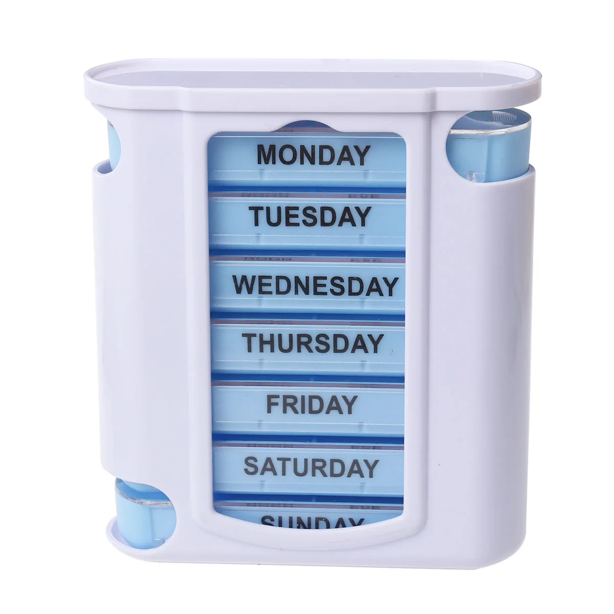7 Day 28 Compartments Pill Cases Four-a-Day Weekly Pill Organizer Cases Portable Drawer Design Moisture Proof Plastic Pill Box
7 Day 28 Compartments Pill Cases Four-a-Day Weekly Pill Organizer Cases Portable Drawer Design Moisture Proof Plastic Pill Box