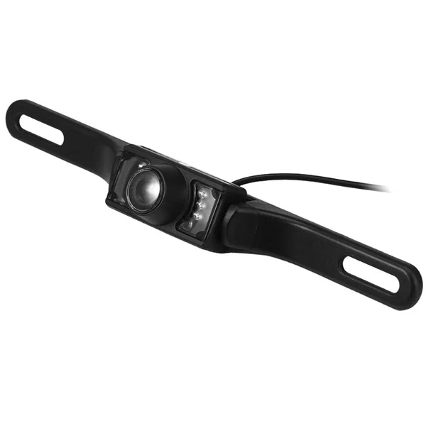 Waterproof High Definition Color Wide Viewing Angle License Plate Car Rear View Camera with 7 Infrared Night Vision LED
Waterproof High Definition Color Wide Viewing Angle License Plate Car Rear View Camera with 7 Infrared Night Vision LED