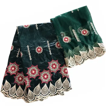 Embroidered Flowers and water-drops pattern 5 yards Satin Fabric and 2 yards net lace KY50 Latest Bazin riche Lace Fabric
Embroidered Flowers and water-drops pattern 5 yards Satin Fabric and 2 yards net lace KY50 Latest Bazin riche Lace Fabric