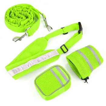 Dog leash pet running sports suit reflective leash set running leash training suit
Dog leash pet running sports suit reflective leash set running leash training suit