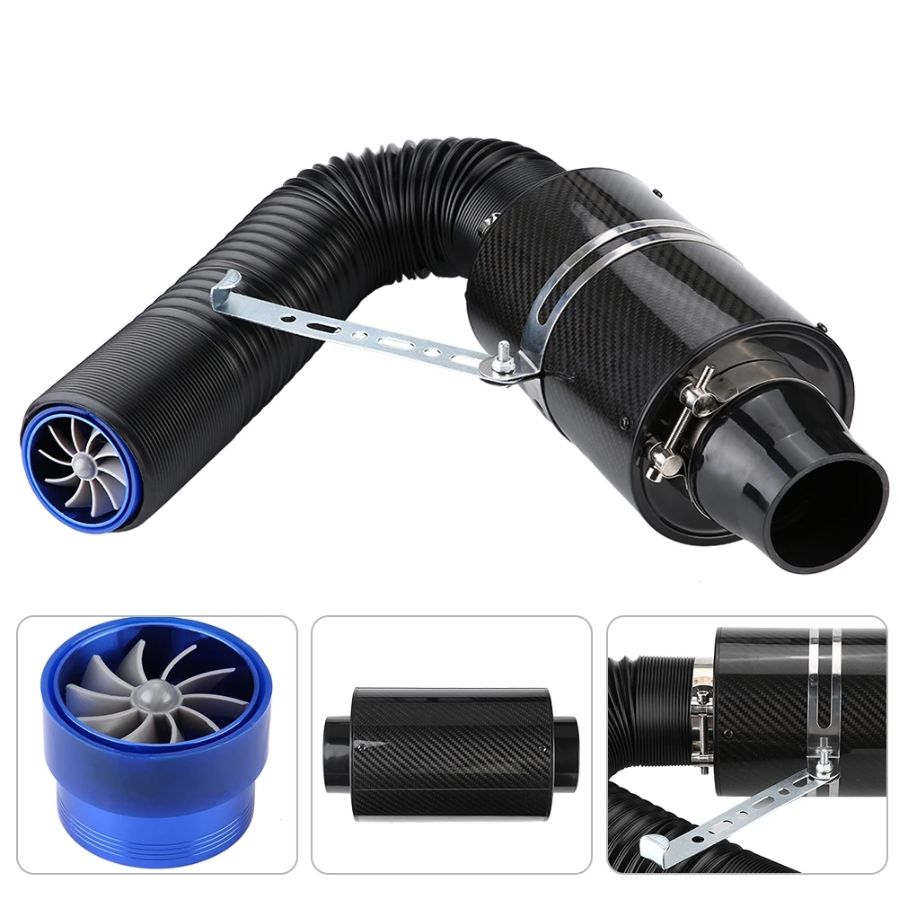 3inch Carbon Fiber Forced Cold Air Filter Car Induction Ram Cold Air Intake System Universal air filter car New arrives
3inch Carbon Fiber Forced Cold Air Filter Car Induction Ram Cold Air Intake System Universal air filter car New arrives