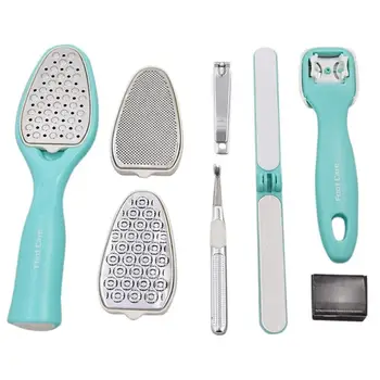 8pcs/Set Dead Hard Skin Callus Remover Scraper Pedicure Rasp Tool Feet Care Removal Foot Grinding Tool Foot Skin Care
8pcs/Set Dead Hard Skin Callus Remover Scraper Pedicure Rasp Tool Feet Care Removal Foot Grinding Tool Foot Skin Care
