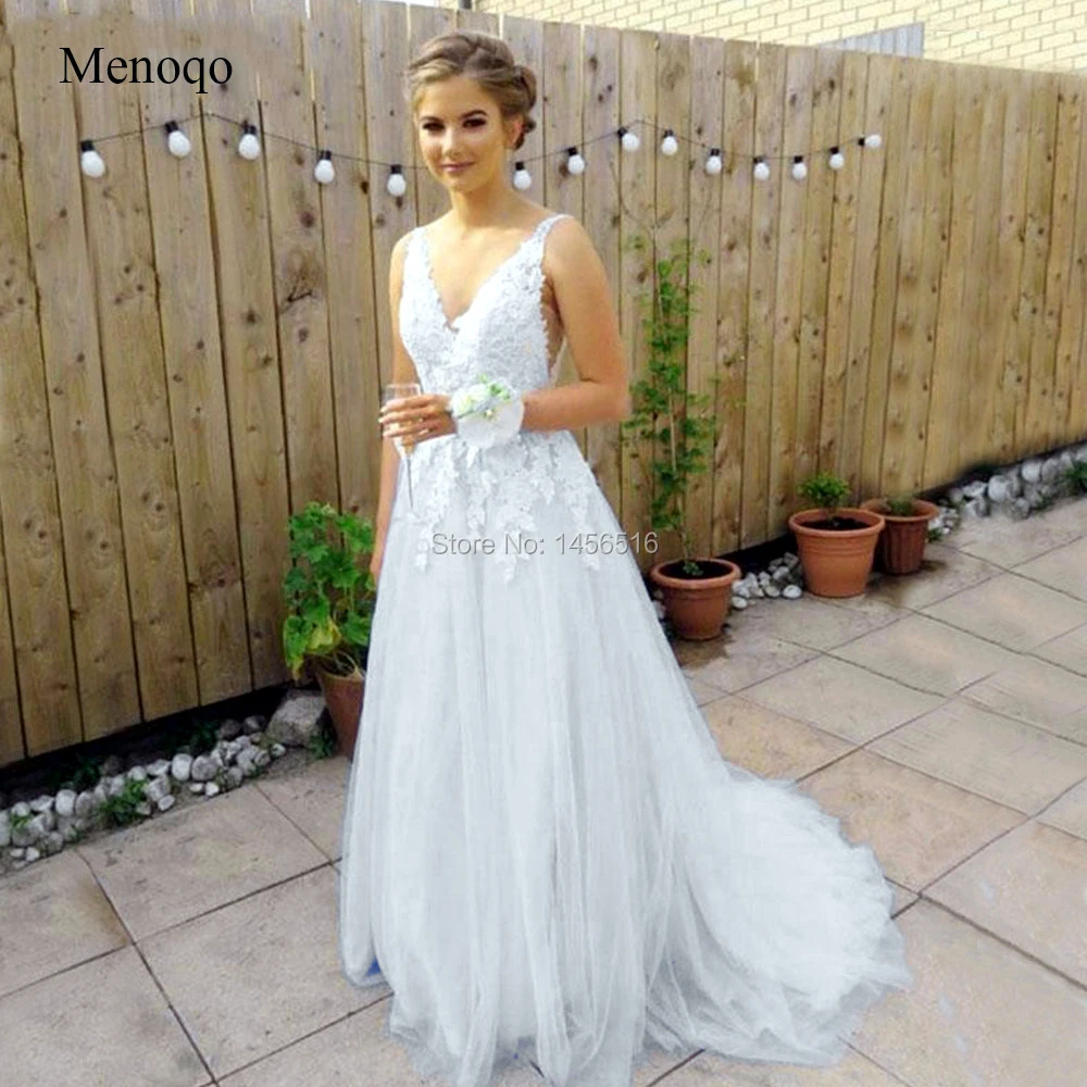 2019 New Tulle Prom Dresses A Line Backless Floor Length Long Formal Dresses Cheap Wedding Party Gowns
2019 New Tulle Prom Dresses A Line Backless Floor Length Long Formal Dresses Cheap Wedding Party Gowns