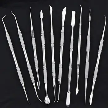 10pcs/set Clay Sculpting Kit Sculpt Smoothing Wax Carving Pottery Ceramic Tools Polymer Shapers Modeling Carved Tool Perfect
10pcs/set Clay Sculpting Kit Sculpt Smoothing Wax Carving Pottery Ceramic Tools Polymer Shapers Modeling Carved Tool Perfect
