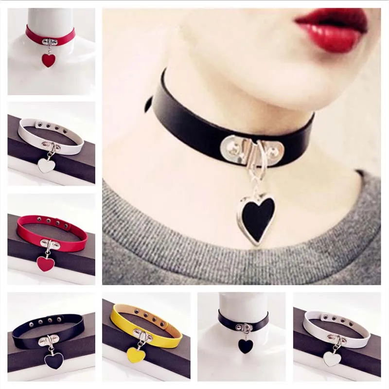LNRRABC 2019 Fashion Pu Leather Alloy Heart Pendant Necklaces Chain Chocker Necklaces Jewelry For Women Collier Femme
LNRRABC 2019 Fashion Pu Leather Alloy Heart Pendant Necklaces Chain Chocker Necklaces Jewelry For Women Collier Femme