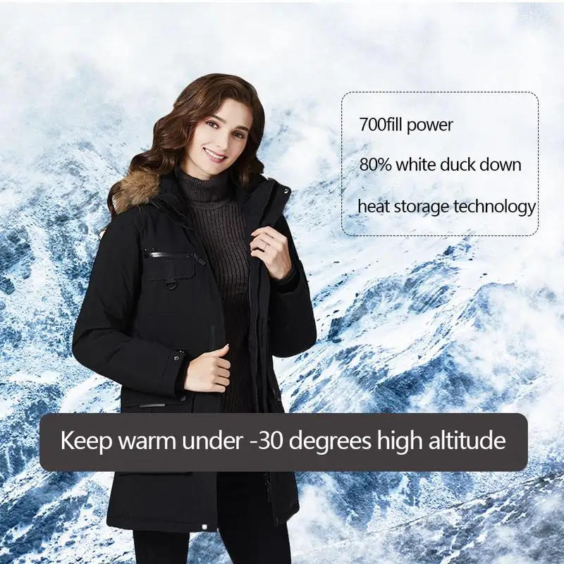 2018 New Fashion Outdoor Down Jacket Coat Faux Fur Trim Hood For Women Fashion Winter Jacket Hiking Mountain Wear Tool
2018 New Fashion Outdoor Down Jacket Coat Faux Fur Trim Hood For Women Fashion Winter Jacket Hiking Mountain Wear Tool