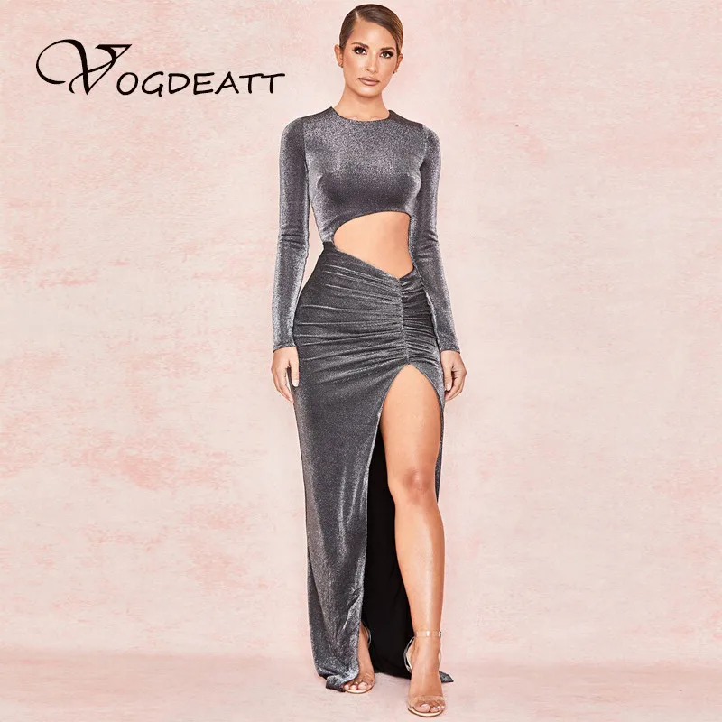 Gray Sexy Shiny 2019 New Summer Women Dress O Neck Hollow Out Dress Bodycon High Split Elegant Celebrity Party Dresses Vestidos
Gray Sexy Shiny 2019 New Summer Women Dress O Neck Hollow Out Dress Bodycon High Split Elegant Celebrity Party Dresses Vestidos