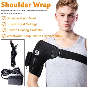 Electric Heat Therapy Adjustable Shoulder Brace Back Support Belt Dislocated Shoulders Rehabilitation Shoulder Injury Pain
Electric Heat Therapy Adjustable Shoulder Brace Back Support Belt Dislocated Shoulders Rehabilitation Shoulder Injury Pain