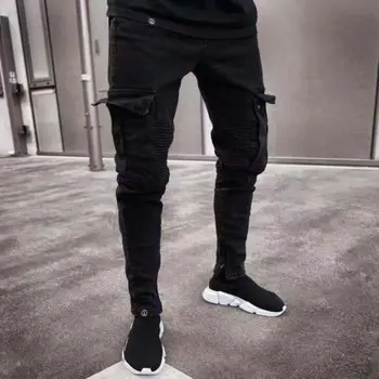 Slim Fit Trousers Size Oversize Men's Fashion S-3XL 2019 New Arrival Men Pants Ripped Biker Skinny Frayed Destroyed
Slim Fit Trousers Size Oversize Men's Fashion S-3XL 2019 New Arrival Men Pants Ripped Biker Skinny Frayed Destroyed