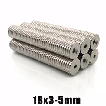 100pcs/pack Big Strong N35 Neodymium NdFeB Magnets Rare Earth Round Disc 18x3mm hole 5mm 18*3mm 18mm x 3mm
100pcs/pack Big Strong N35 Neodymium NdFeB Magnets Rare Earth Round Disc 18x3mm hole 5mm 18*3mm 18mm x 3mm