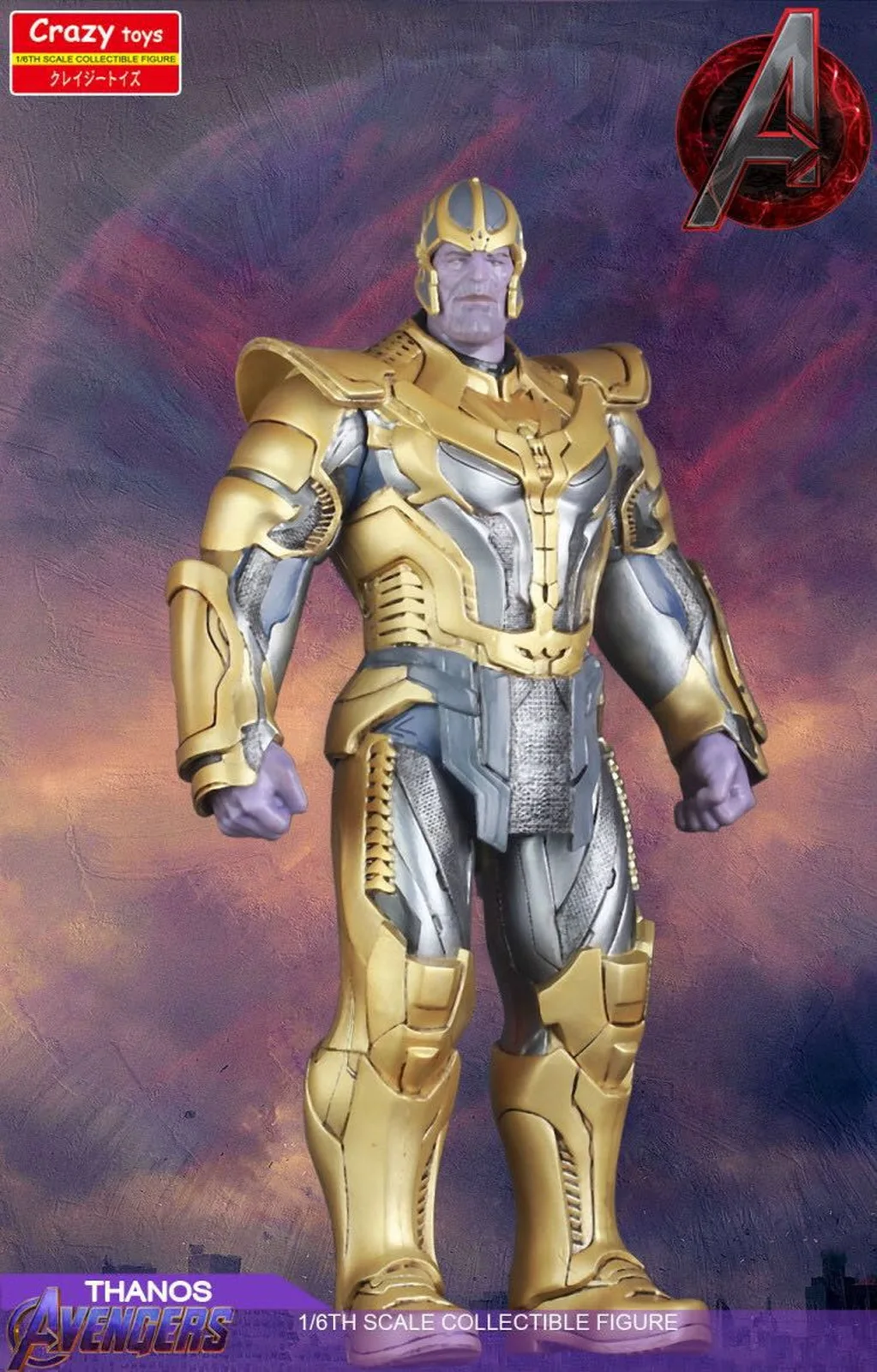 Crazy Toys 1/6 The Avengers Thanos Guardians of the Galaxy Dual Heads Statue Toy
Crazy Toys 1/6 The Avengers Thanos Guardians of the Galaxy Dual Heads Statue Toy