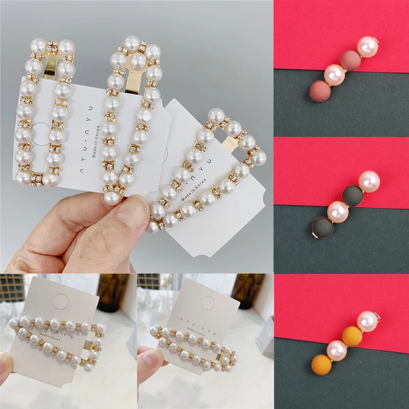 Sale 1PC Geometric Candy Color Ball Women Hair Clip Crystal Pearl Girls Wedding Hairpins Rectangle Hair Accessories
Sale 1PC Geometric Candy Color Ball Women Hair Clip Crystal Pearl Girls Wedding Hairpins Rectangle Hair Accessories