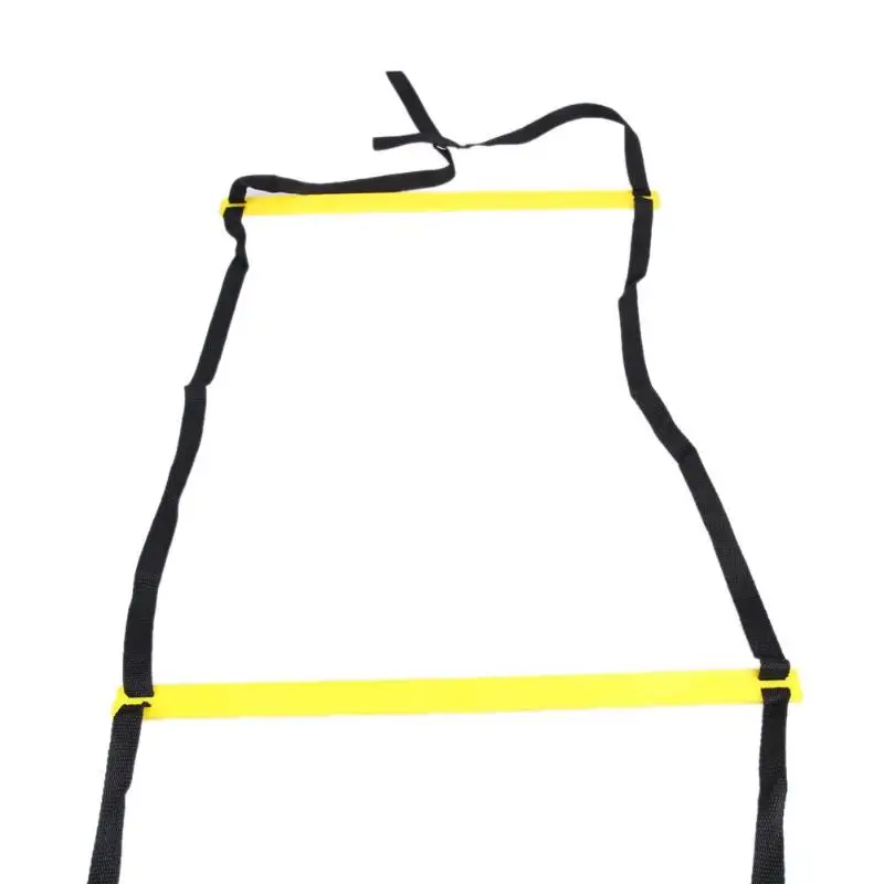 Durable Agility Ladder 12 Football Training Ladder Step rung 18 Feet 6M for Soccer Speed Training Soccer Accessories 
Durable Agility Ladder 12 Football Training Ladder Step rung 18 Feet 6M for Soccer Speed Training Soccer Accessories