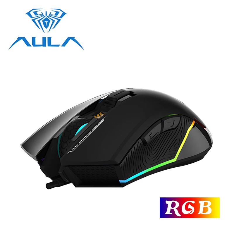 AULA Gaming Mouse USB Wired 7 Keys 4000 DPI LED Backlight Professional Programmable Laptop PC Computer Optical Game Mouse #9002S
AULA Gaming Mouse USB Wired 7 Keys 4000 DPI LED Backlight Professional Programmable Laptop PC Computer Optical Game Mouse #9002S