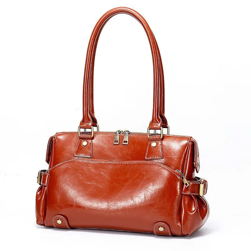 Kajiw Vintage Really Cowhide Genuine Leather Luxury Ladies Handbags Women Bags Designer Crossbody Shoulder Postman Brown Bag
Kajiw Vintage Really Cowhide Genuine Leather Luxury Ladies Handbags Women Bags Designer Crossbody Shoulder Postman Brown Bag