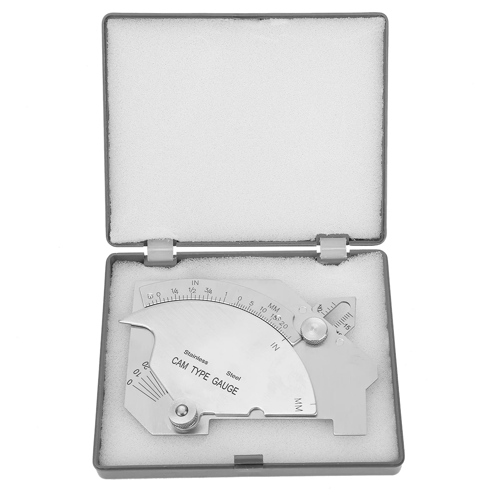 Welding Measure Tool MG-8 Weld Gauge Stainless steel Seam Inspection Ruler Bridge CAM Welding Gage AL1063 INCH Tool
Welding Measure Tool MG-8 Weld Gauge Stainless steel Seam Inspection Ruler Bridge CAM Welding Gage AL1063 INCH Tool