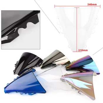 ABS Motorcycle Double Bubble Windshield Windscreen for Yamaha YZF R6 600 2006 2007 06 07 
ABS Motorcycle Double Bubble Windshield Windscreen for Yamaha YZF R6 600 2006 2007 06 07