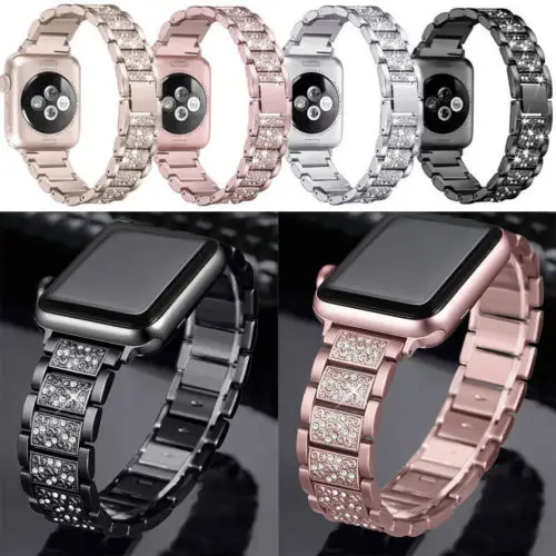 Fashion Unisex Luxury Bling Crystal Diamond Aluminum Wrist Band For Watch iWatch 42/38 mm Hot
Fashion Unisex Luxury Bling Crystal Diamond Aluminum Wrist Band For Watch iWatch 42/38 mm Hot